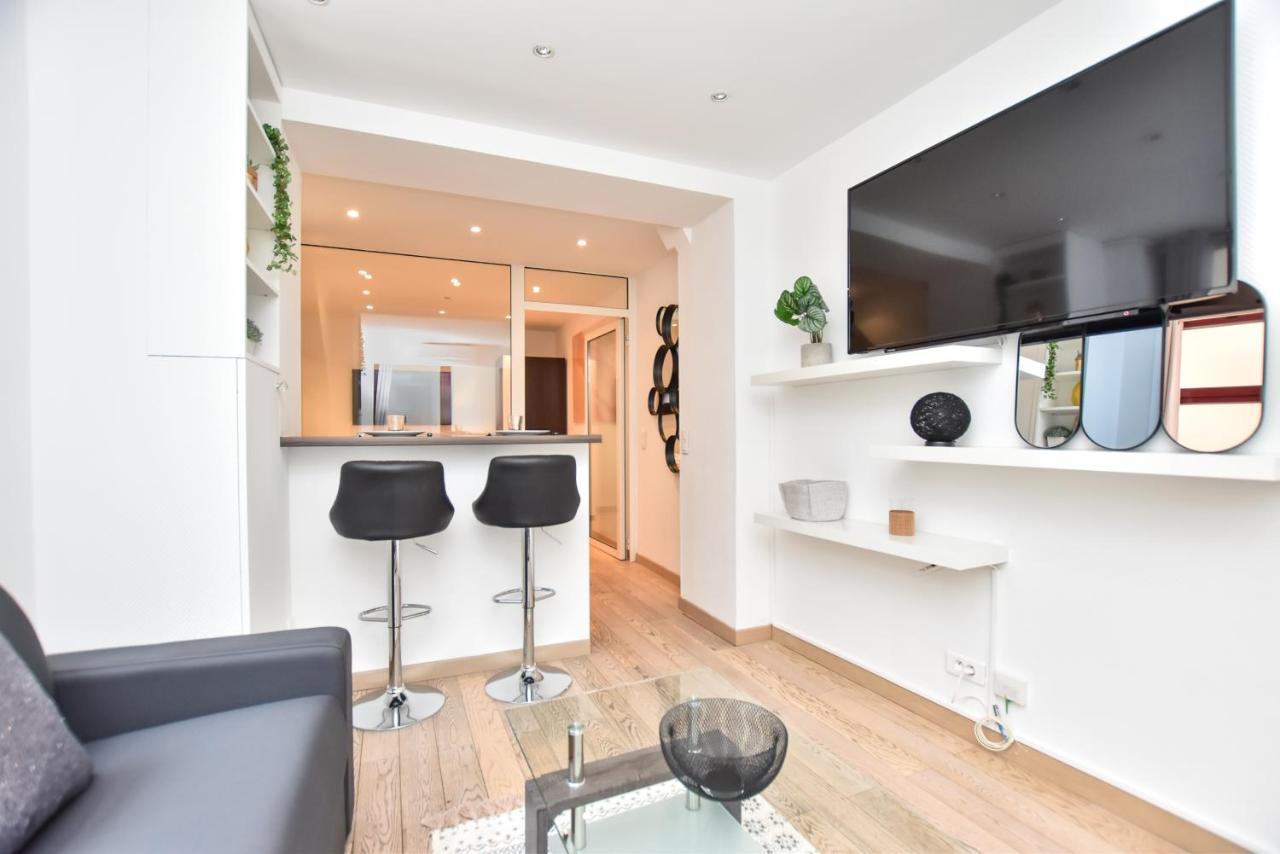 Charming 1Br-4P - Eiffel Tower - Trocadero Apartment Paris Bagian luar foto